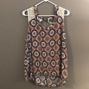 Cute Sleeveless Blouse